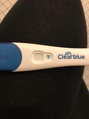 Schwach schwangerschaftstest linie Schwangerschaftstest