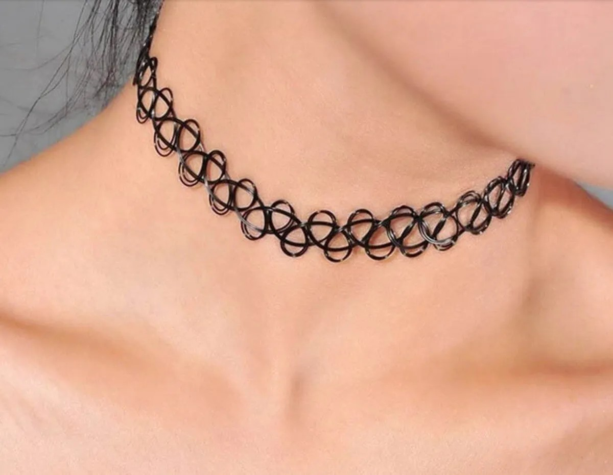 6 Stück Goldene Drahtwickel Halsbänder - Schlichte Choker Für Frauen DIY Schmuck
