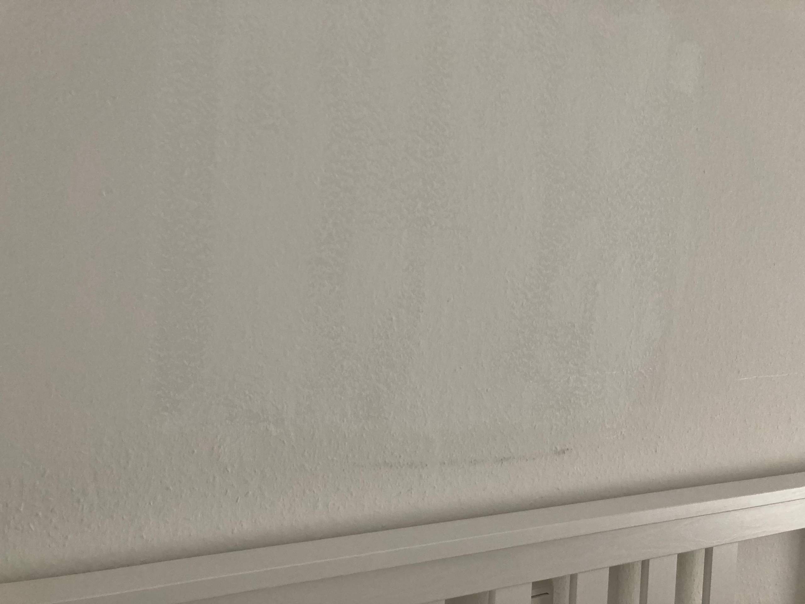 Schwarzer Strich an der Wand (Schimmel, Fogging, etwas anderes?) - was ist das? (Wohnung)