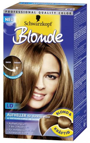 schwarzkopf blonde ld fur dunkles haar