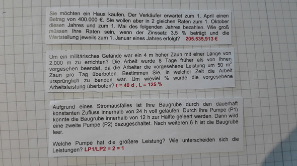 Aufgabe - (Mathematik, textaufgabe)