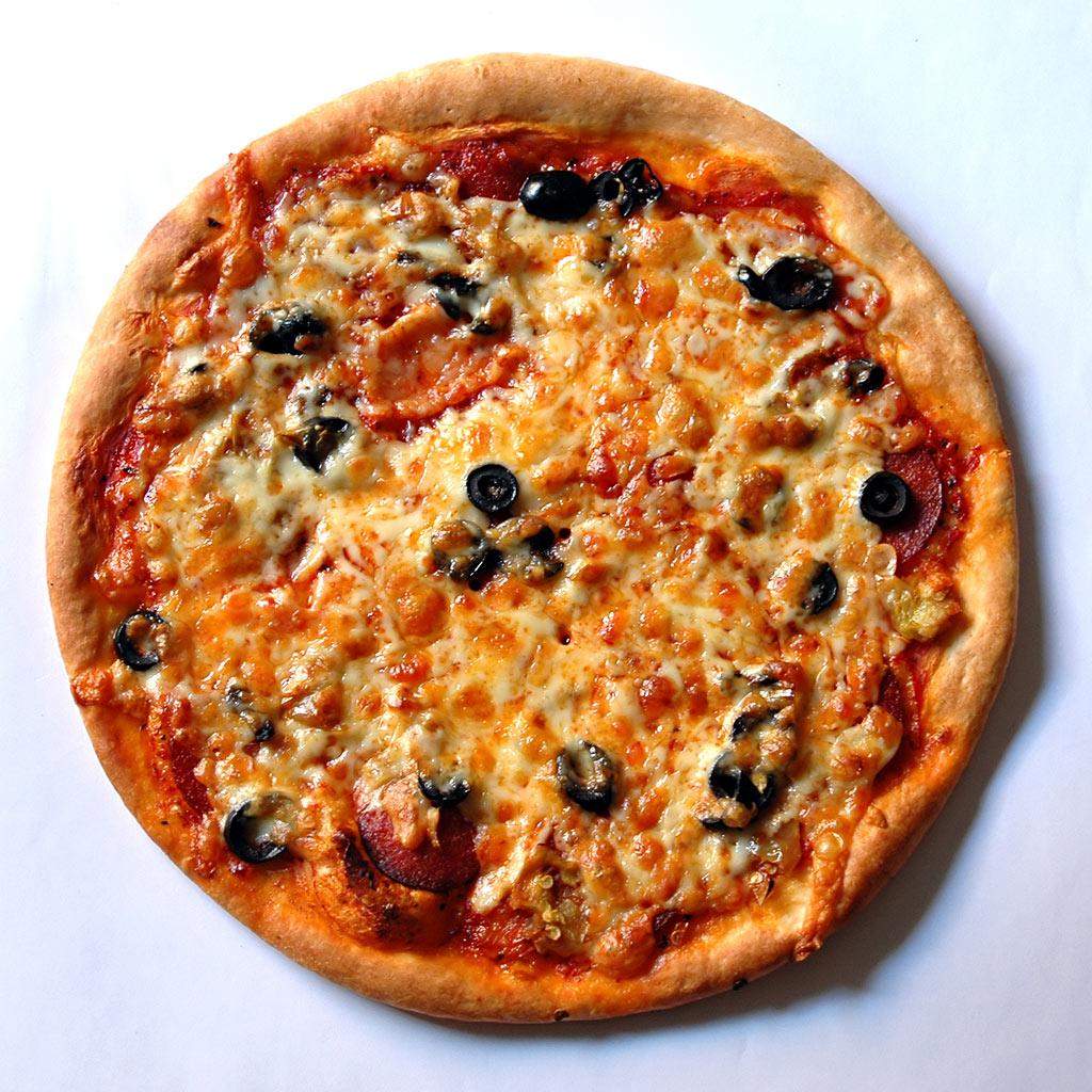 Schmeckt euch Salamipizza?🍕 (Pizza, Salami)