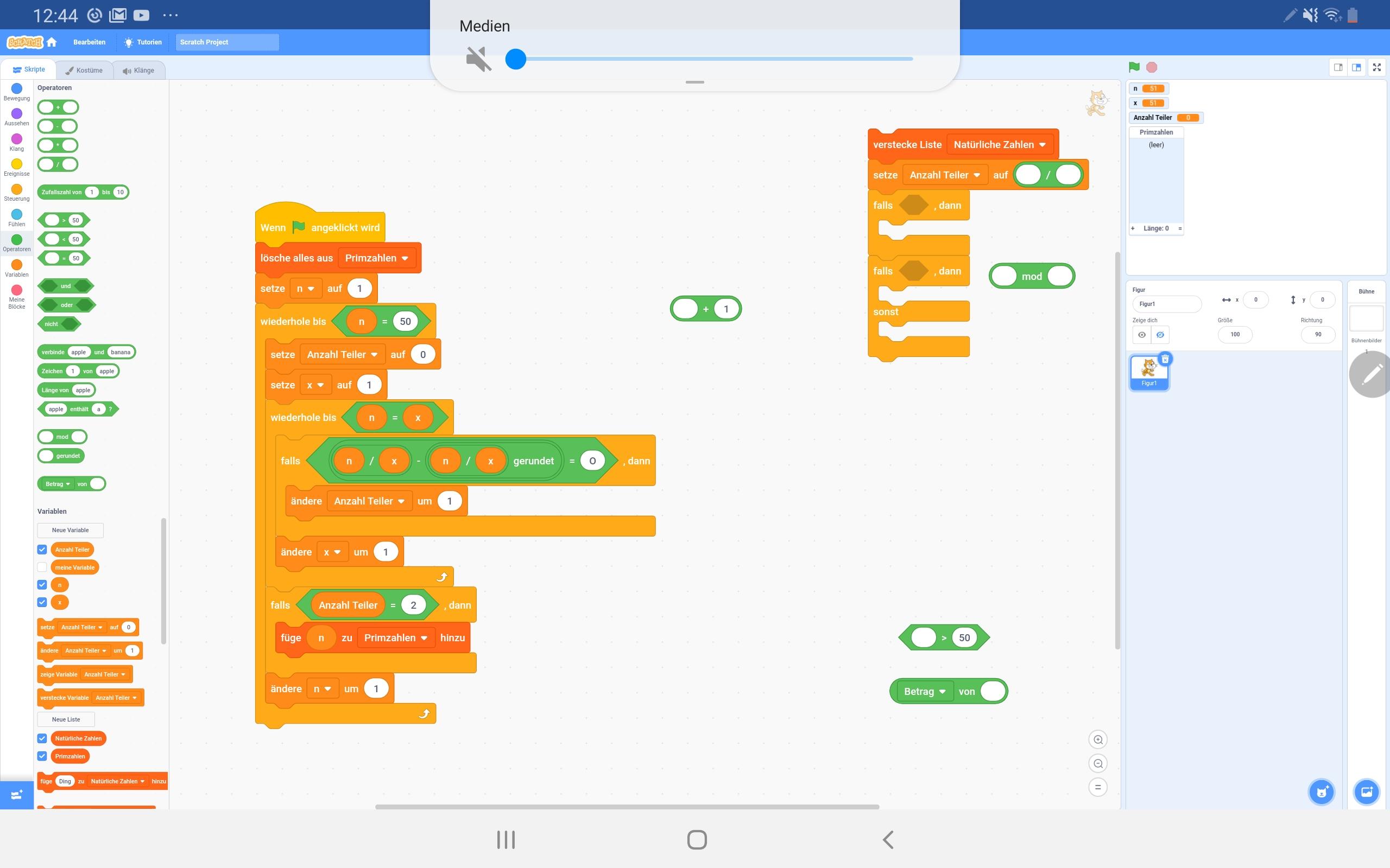 Scratch Algorithmus? (Computer, Programmieren)