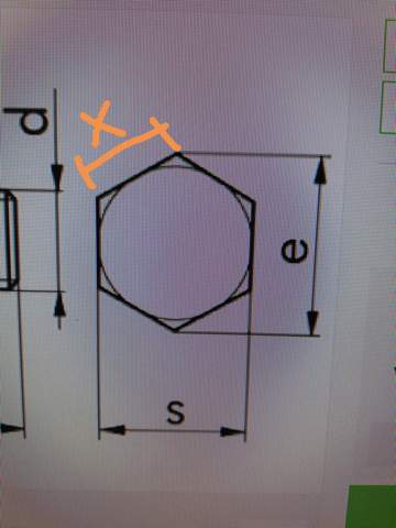 Sechskantschraube Ma e Ausrechnen Schule Mathematik Geometrie sechskantschraube-ma-e-ausrechnen-schule-mathematik-geometrie