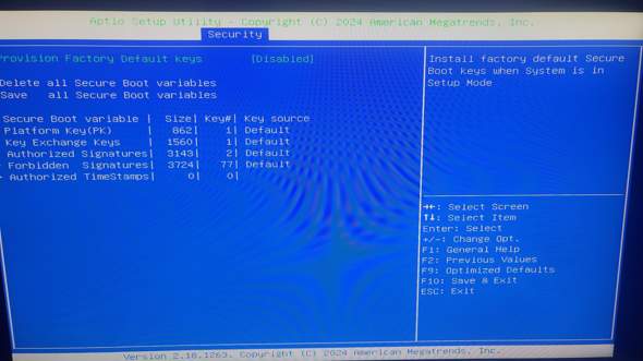 Secure Boot anschalten wie? (Windows 10, Intel, BIOS)