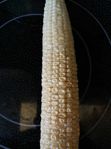 Sehr Heller Frischer Mais Essen Gemuse Maiskolben