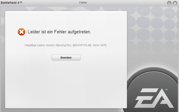 Battlefield 4 funktioniert nicht - (Computer, PC, Technik)