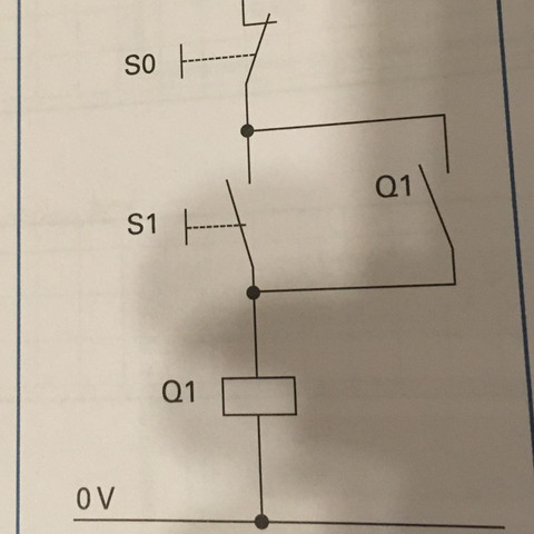 Selbsthaltung sps? (Schule, Beruf, Elektrotechnik)