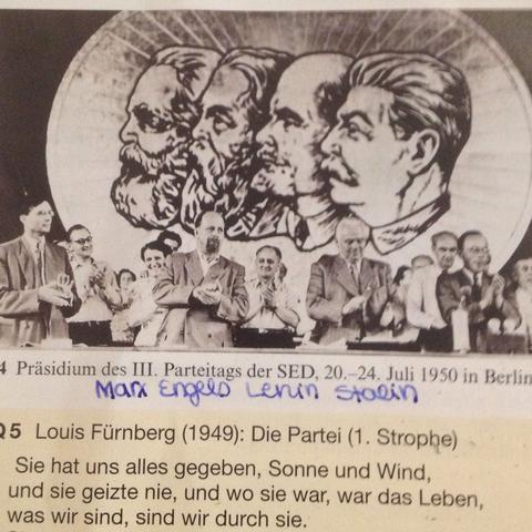 Präsidium des III. Parteitages der SED in Berlin - (Geschichte, SED, erläutern)