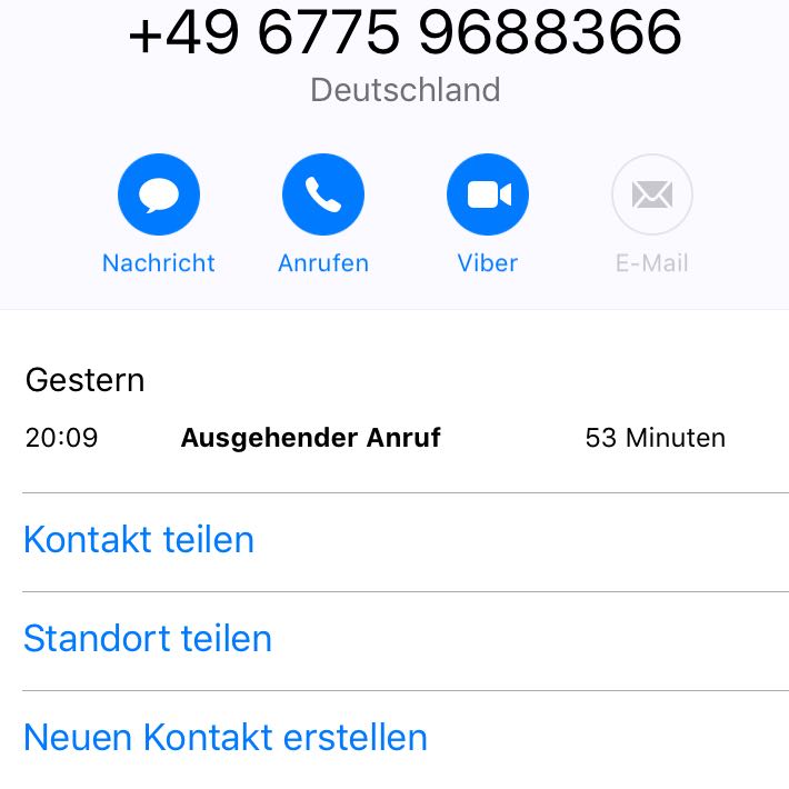Seltsame ausgehende Anrufe? (Telekommunikation, Anruf)