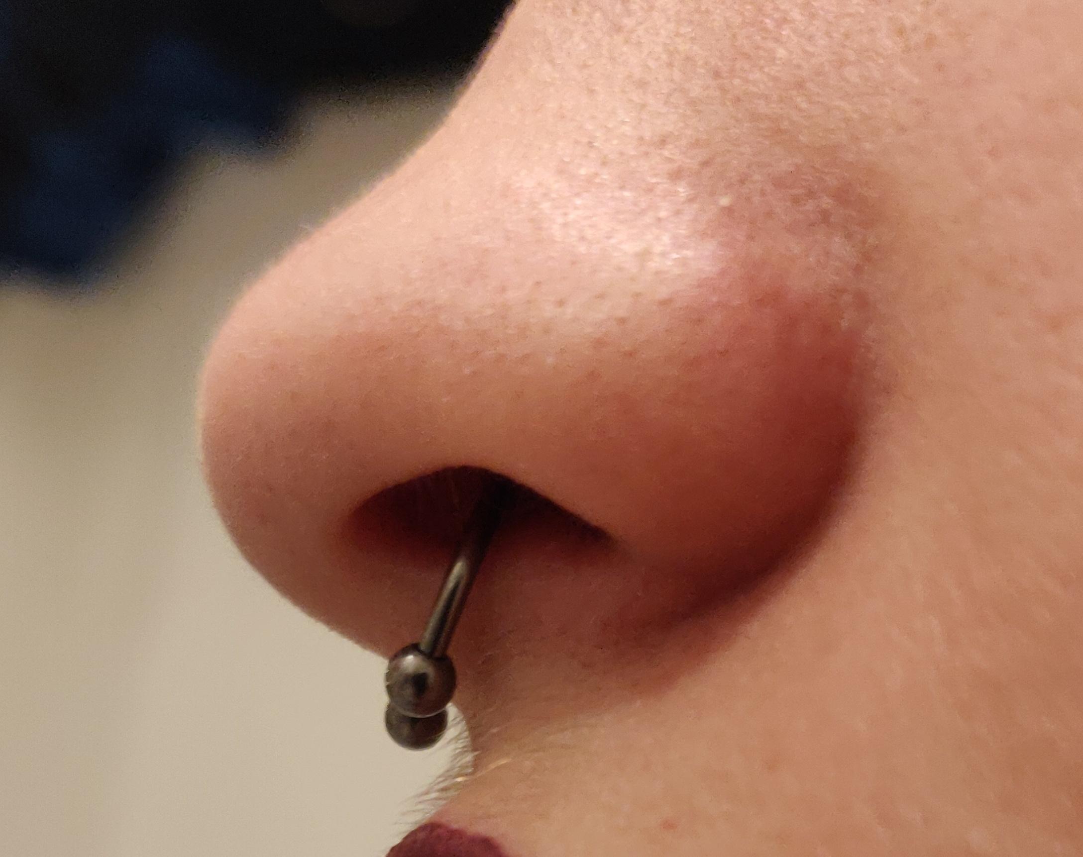 Septum Piercing Falsch Platziert