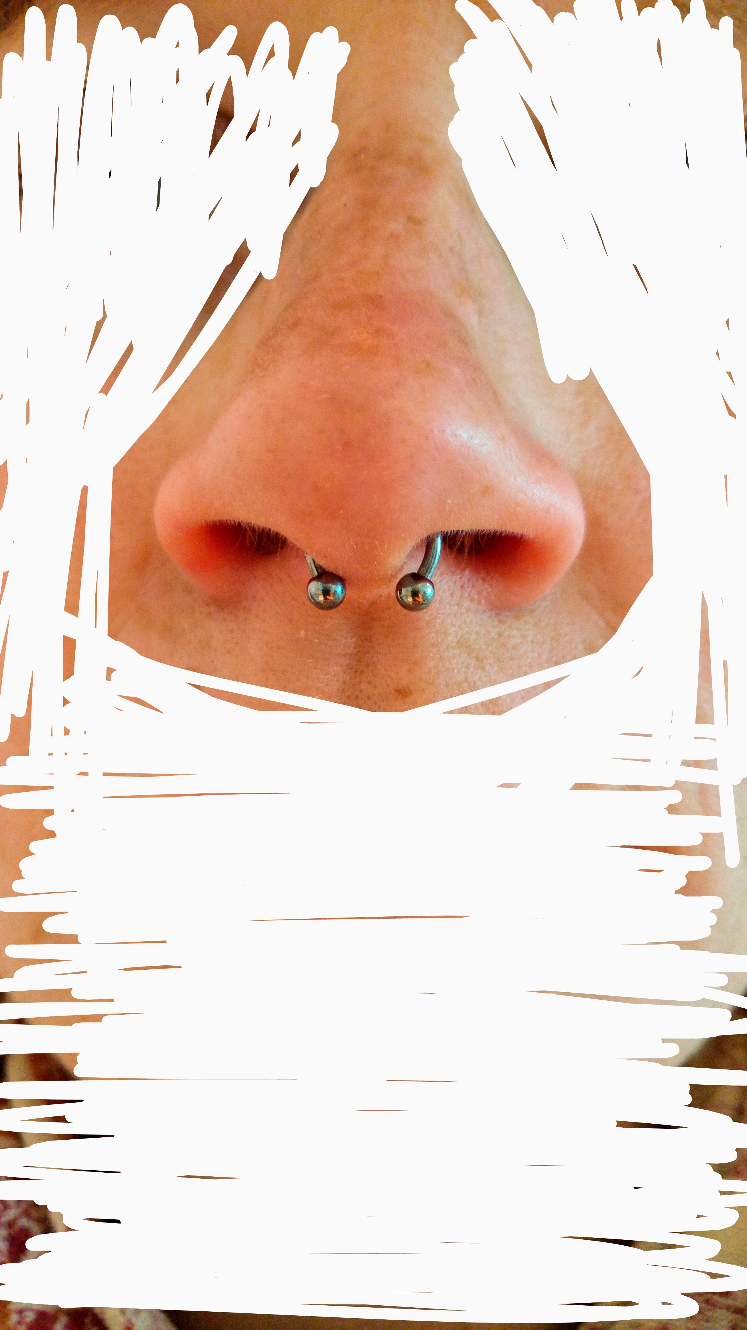 Septum schief/falsch gestochen? (Gesundheit und Medizin, Piercing