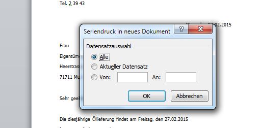 Serienbrief Erstellen Word 2010 - WORD 365, 2019, 2016: Serienbrief erstellen - Tutorial ...
