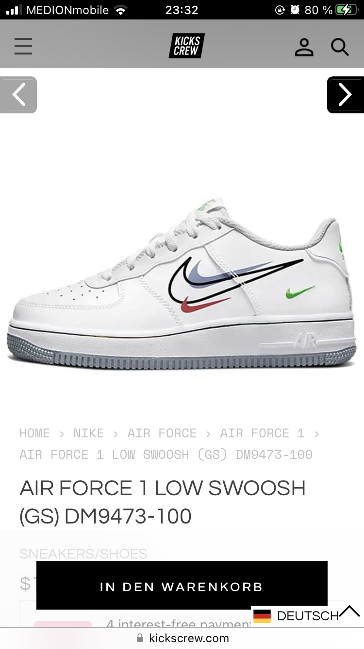Seriser Onlineshop Fr Nike Schuh? (Mode, Schuhe)