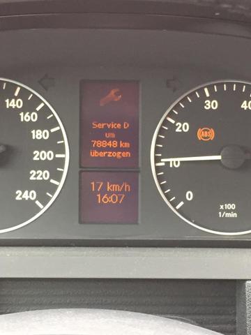 Service D Uberzogen Mercedes A150 Mercedes Benz