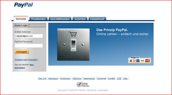 paypal abfrage - (Internet, PayPal, Datenschutz)
