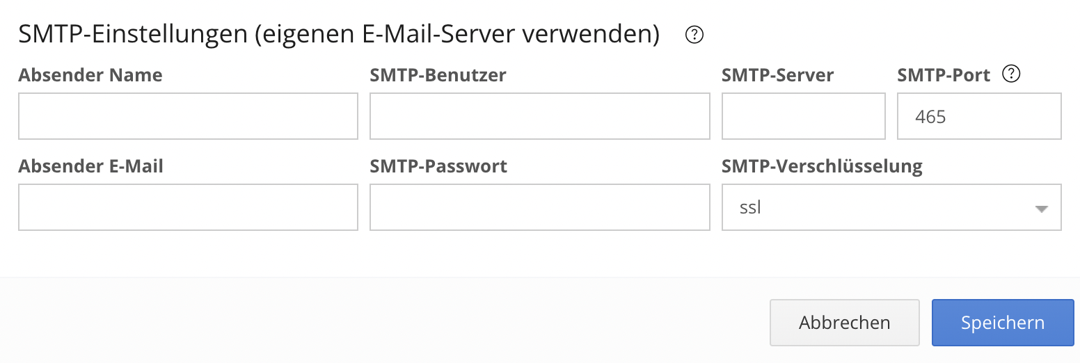 SevDesk SMTP Einstellungen mit Google Workspace? (Gmail, smtpserver)