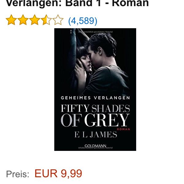 Shades of Grey - das Buch... Wo ist der Unterschied? (lesen)