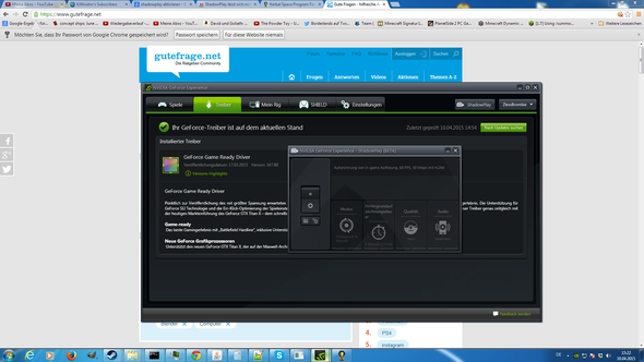 shadowplay lasst sich nicht aktivieren computer computerspiele grafikkarte - fortnite shadowplay aktivieren