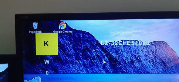 Sharp Fernseher Komische Info Oben Links Was Tun Computer Technik Technologie