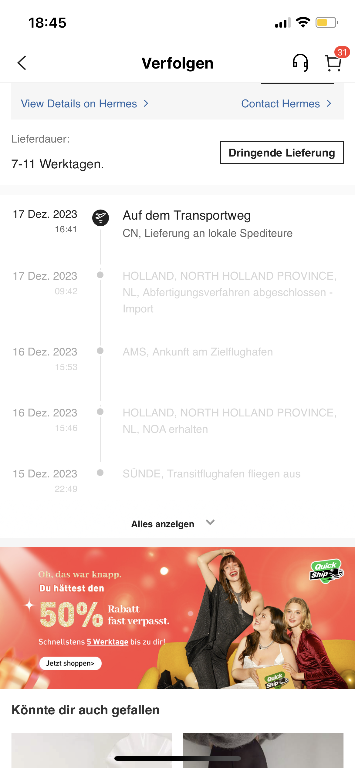 Shein? (Kleidung, Bestellung, Lieferung)