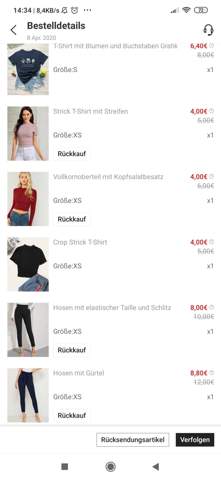 Shein Rucksendung Preise Sind Plotzlich Anders Bestellung Steine Shein Com