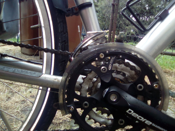 Shimano Deore Umwerfer Defekt Oder Verstellt Fahrrad Schaltung