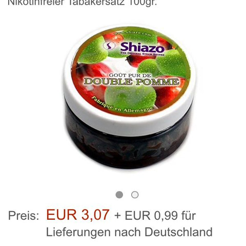 Shisha Tabak Ersatz
(Steine) - (Shisha, Kohle)