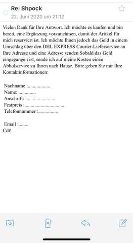 Shpock Betrug Internet Verkaufen