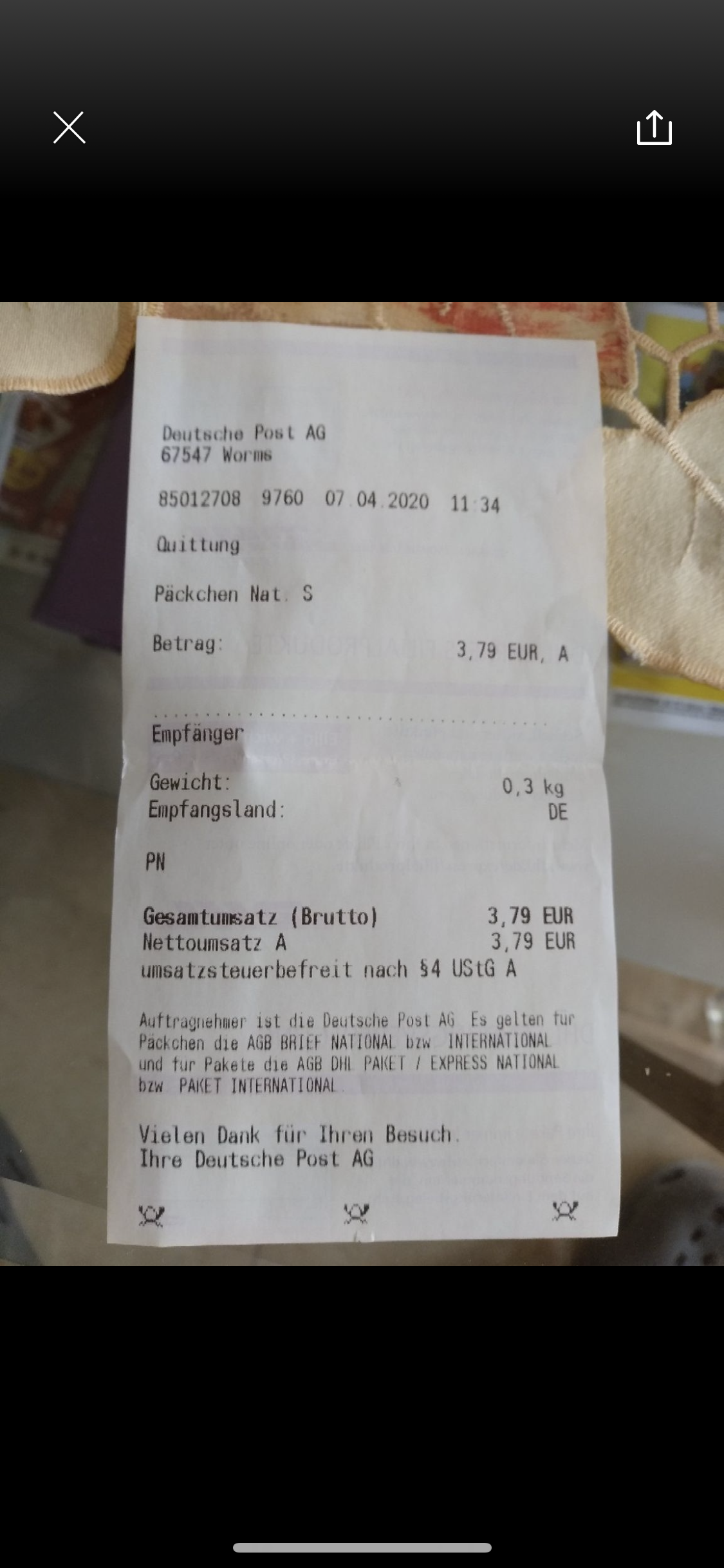 Shpock DHL Betrug? (eBay, Post, Paket)