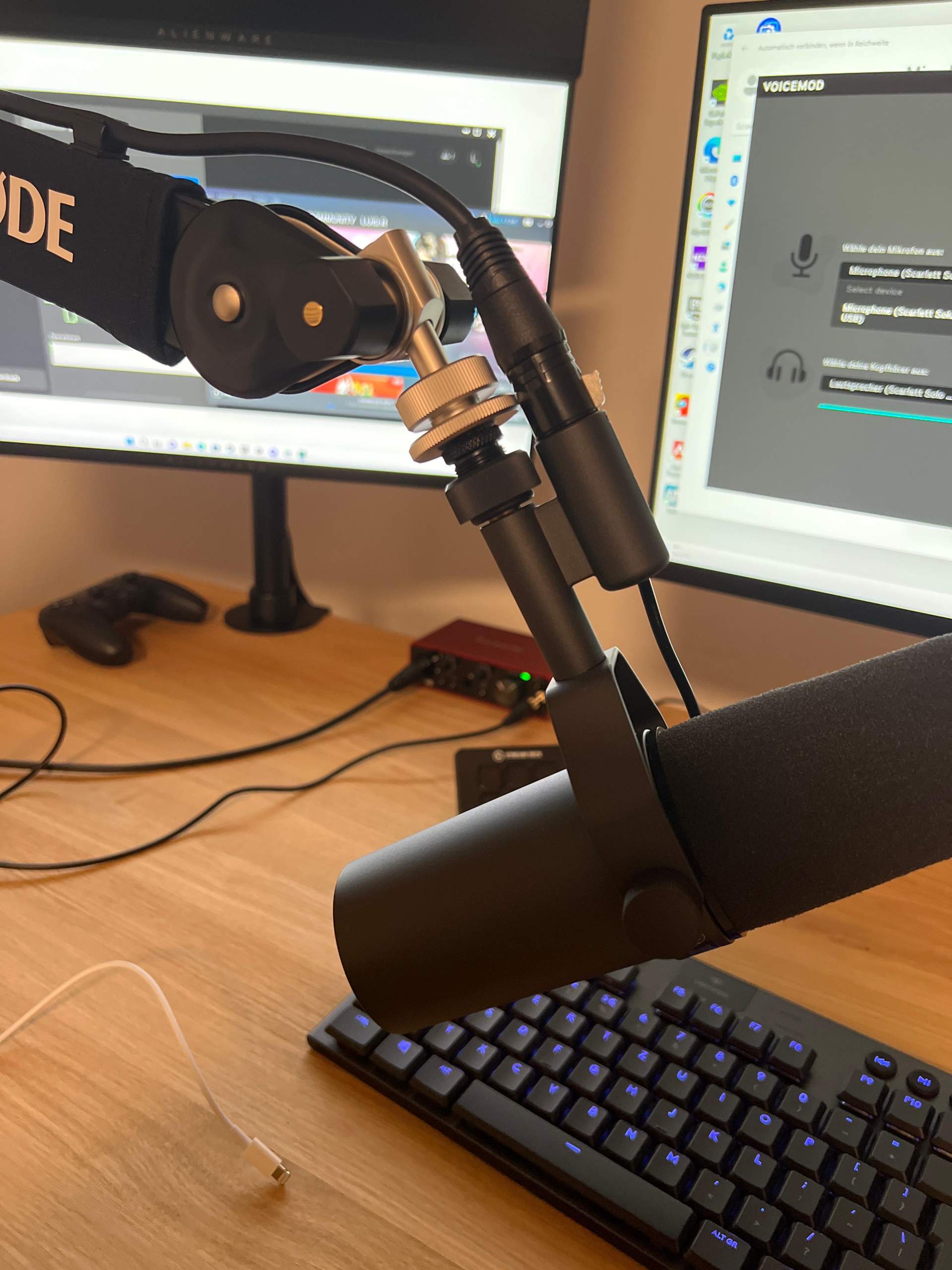 Shure sm7b? (Mikrofon, AudioInterface)