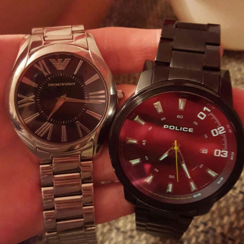 Hier die Uhren - (Uhr, love, Fake)