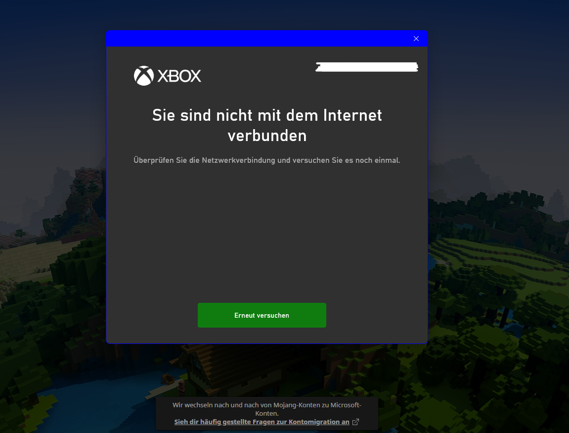 "Sie sind nicht mit dem verbunden" Xbox Problem (Windows 11)? Technik