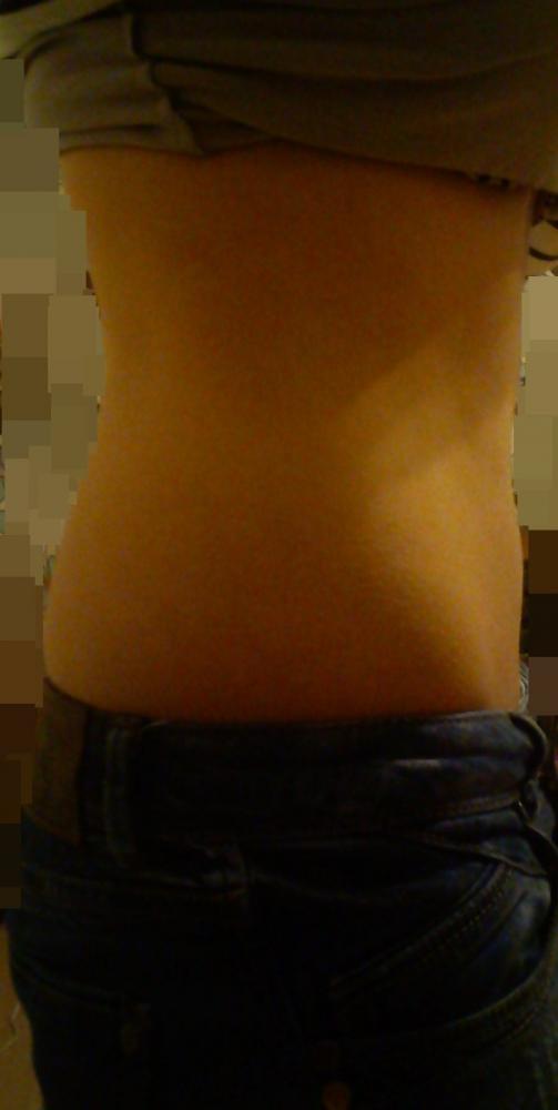 sieht das aus wie ein Hohlkreuz?siehe Bild (Bilder)