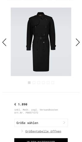 Sieht dieser Mantel nazimäßig aus, ich würde ihn gerne kaufen?