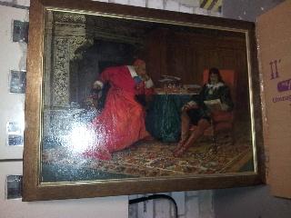 "Der Kardinal" - Ölgemälde - (Künstler, Gemälde, Maler)
