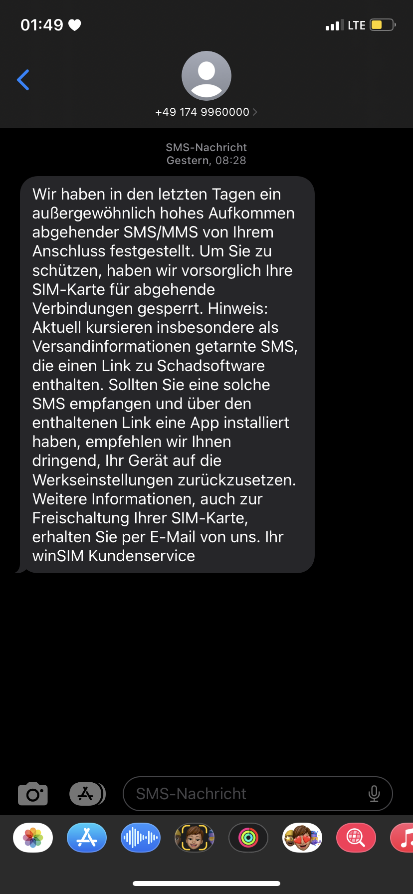 SIM-Karte gesperrt wie wieder freischalten? (Apple, iPhone, SMS)