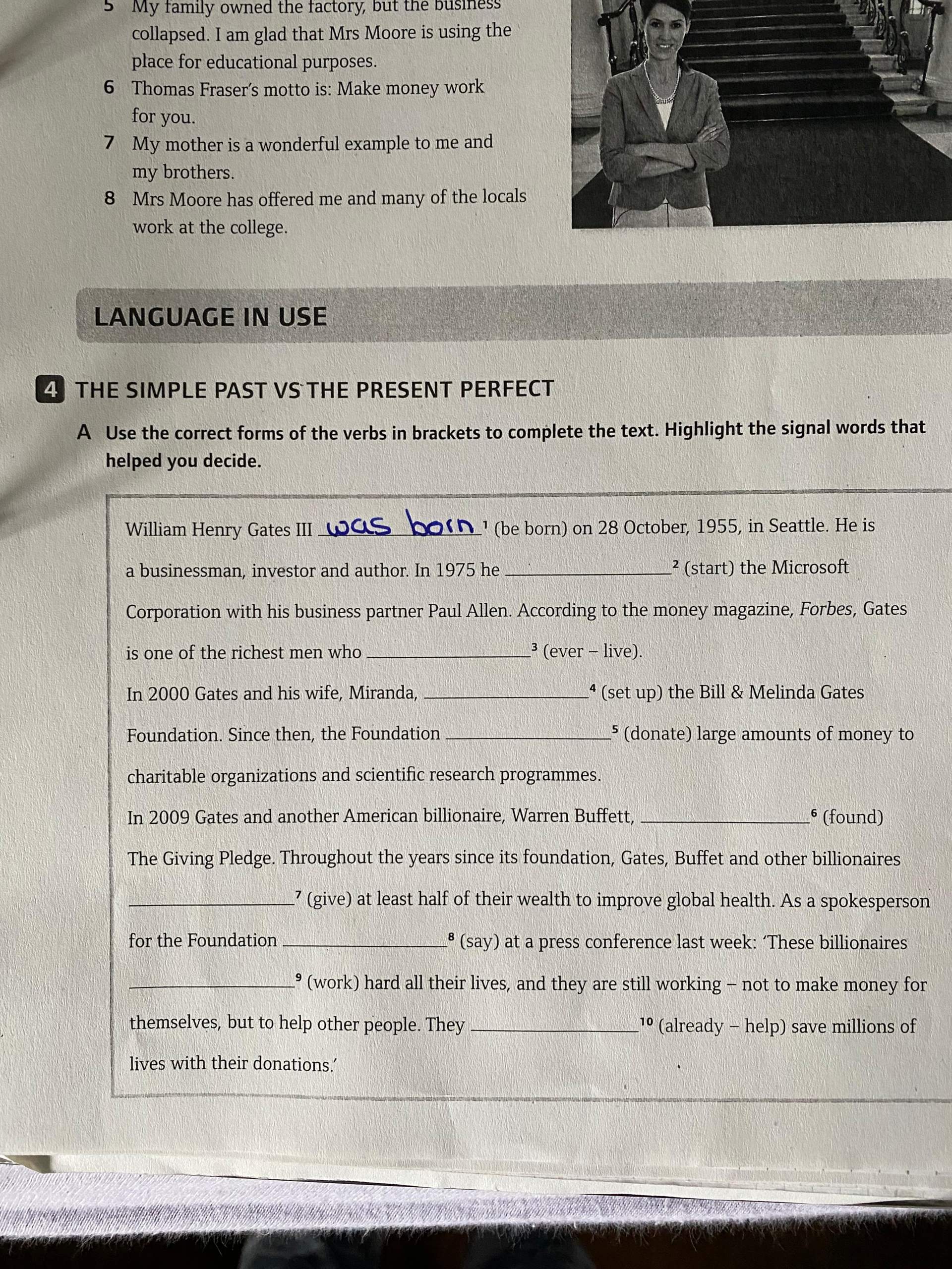 Simple past oder present Perfect? (Englisch, Grammatik)