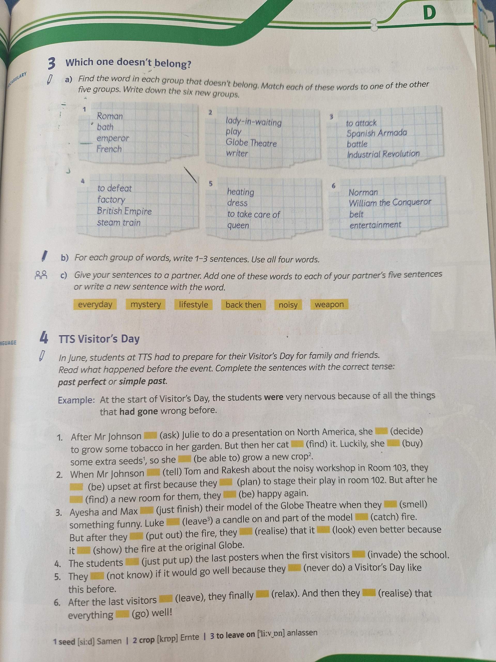 Simple past und Past Perfect? (Grammatik, Englisch lernen, Zeitformen)