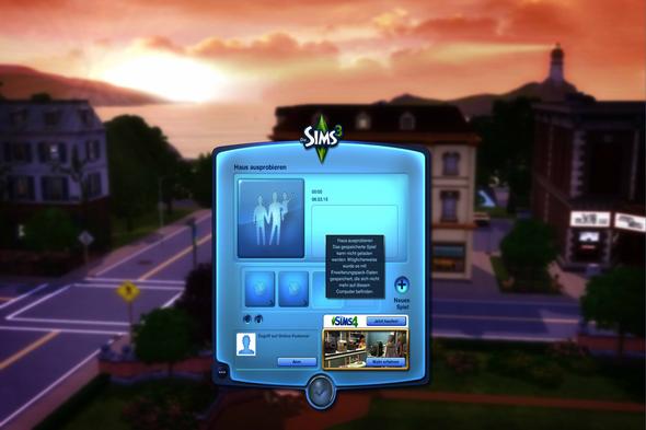 Die Meldung - (Sims 3, speichern, Spielstand)