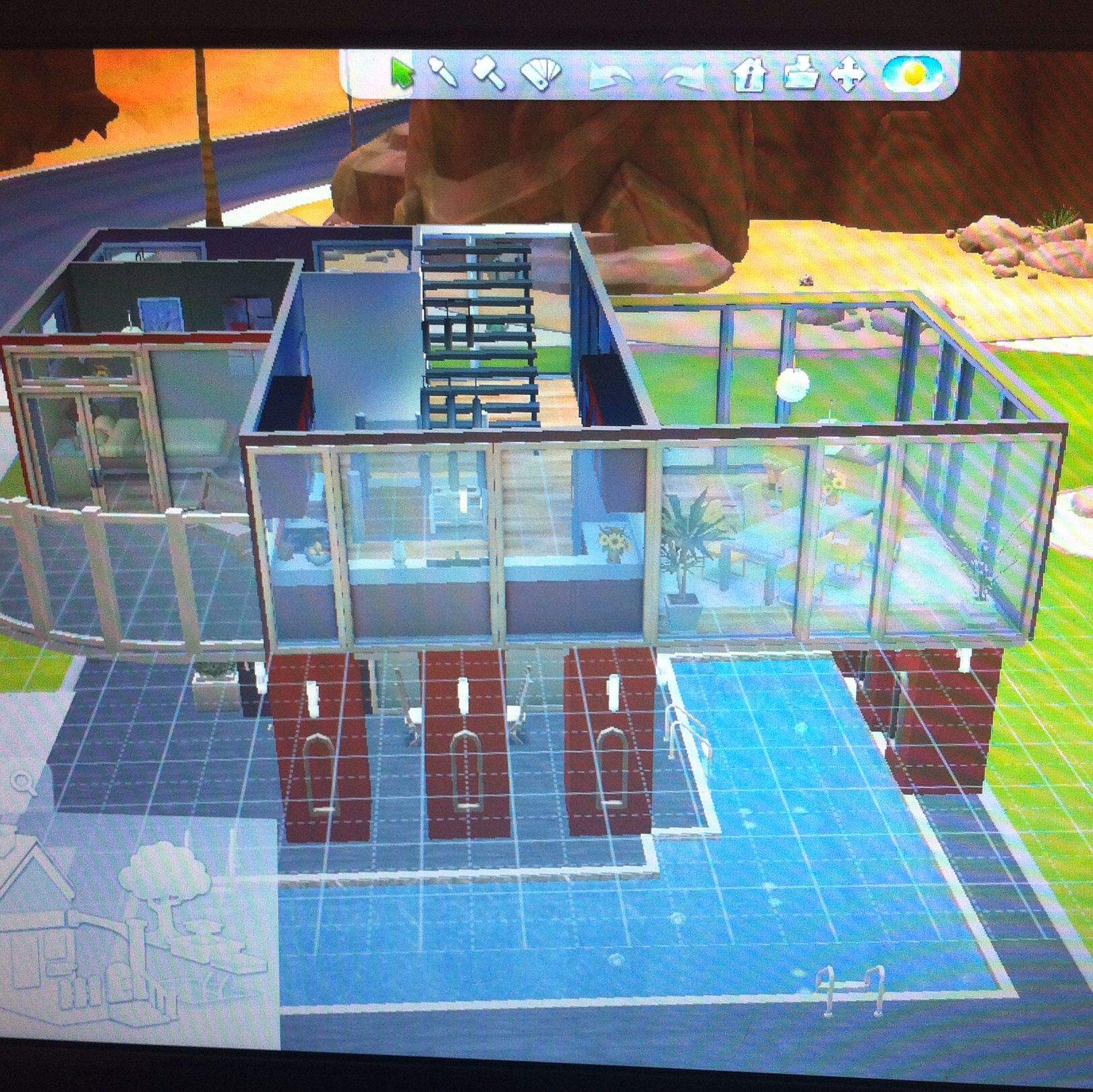 Sims 4 Fenster undurchsichtig..? (Haus, CAS, baumodus)