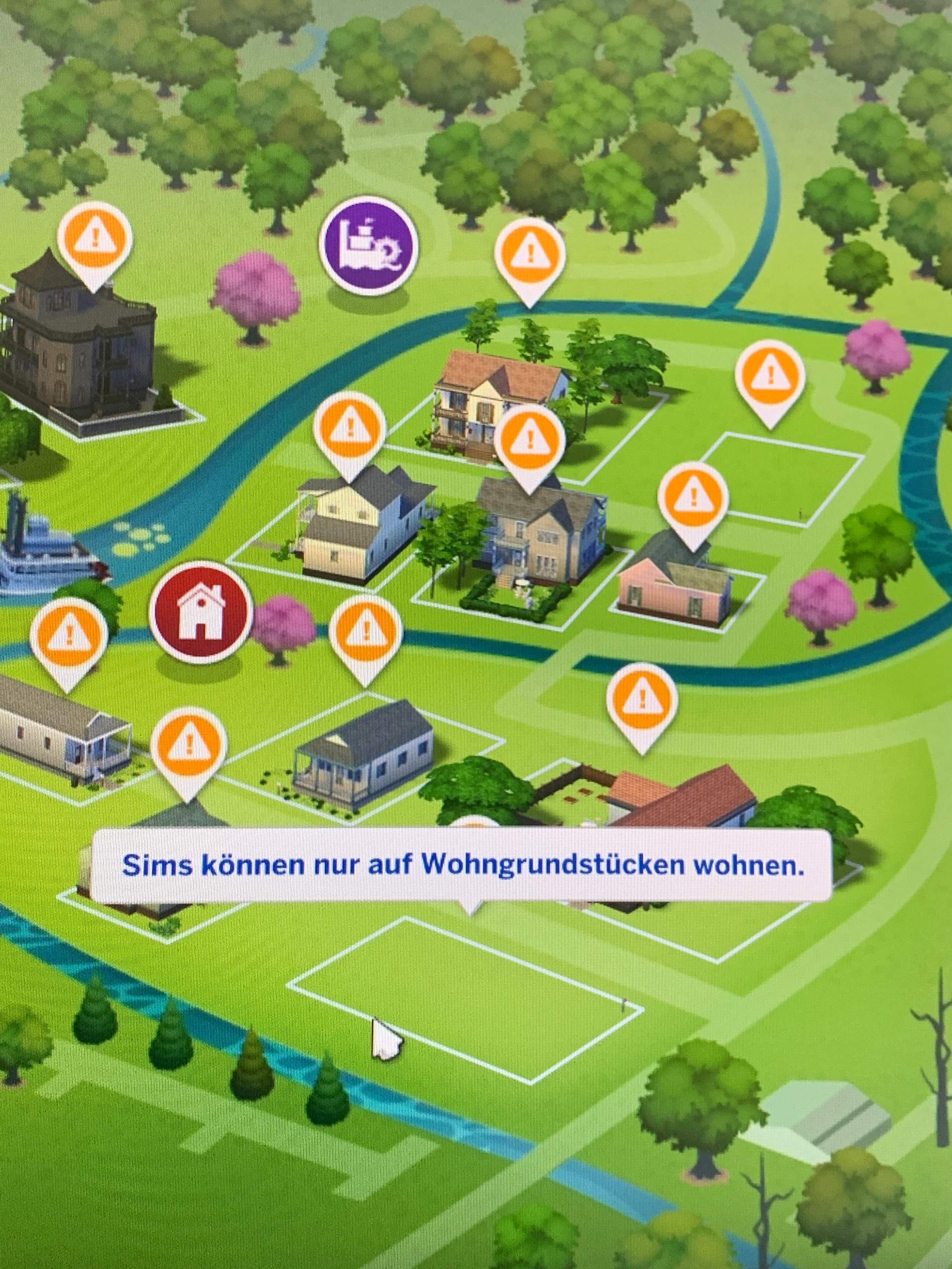 Sims 4 Grundstücke nicht beziehbar? (PC, Laptop, Origin)