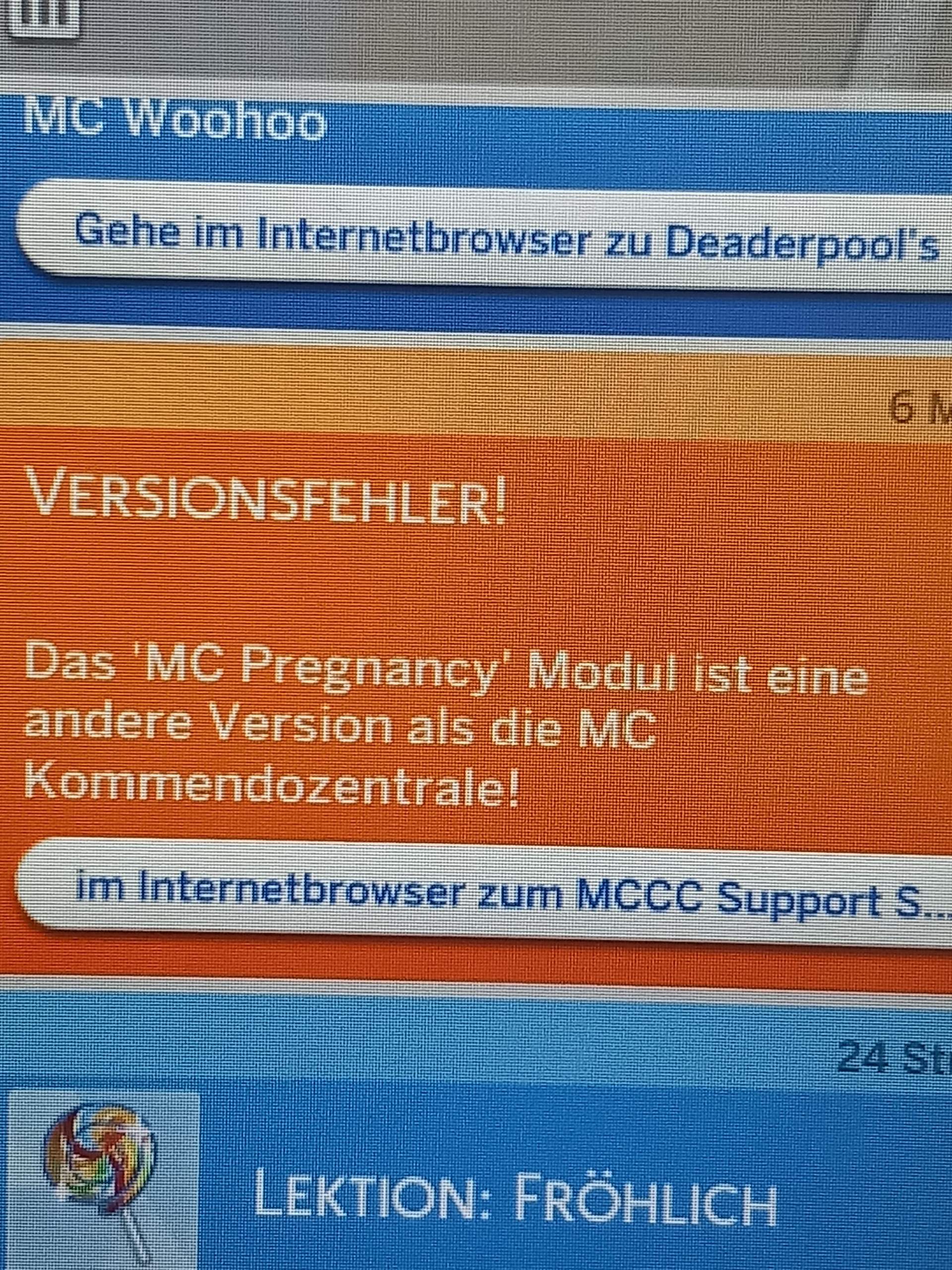 Sims 4. Mc pragnancy geht nicht mehr, was tun? (PC, Laptop, Mods)