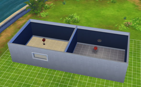 mit Fenster ist der ganze Raum taghell - (Videospiele, Sims 4)