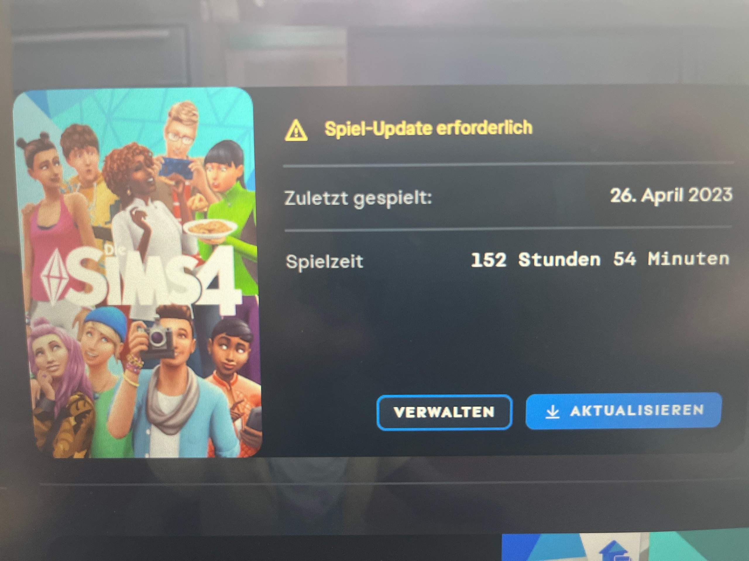 Sims 4 Update geht nicht?