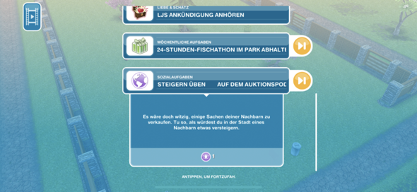 Sims Freeplay-Auktion?