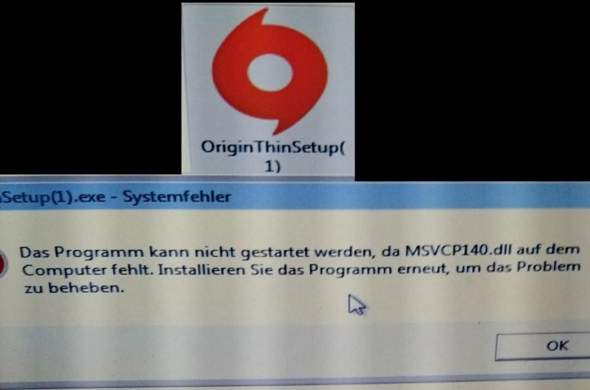 Sims, Origin installieren funktioniert nicht Windows 7?