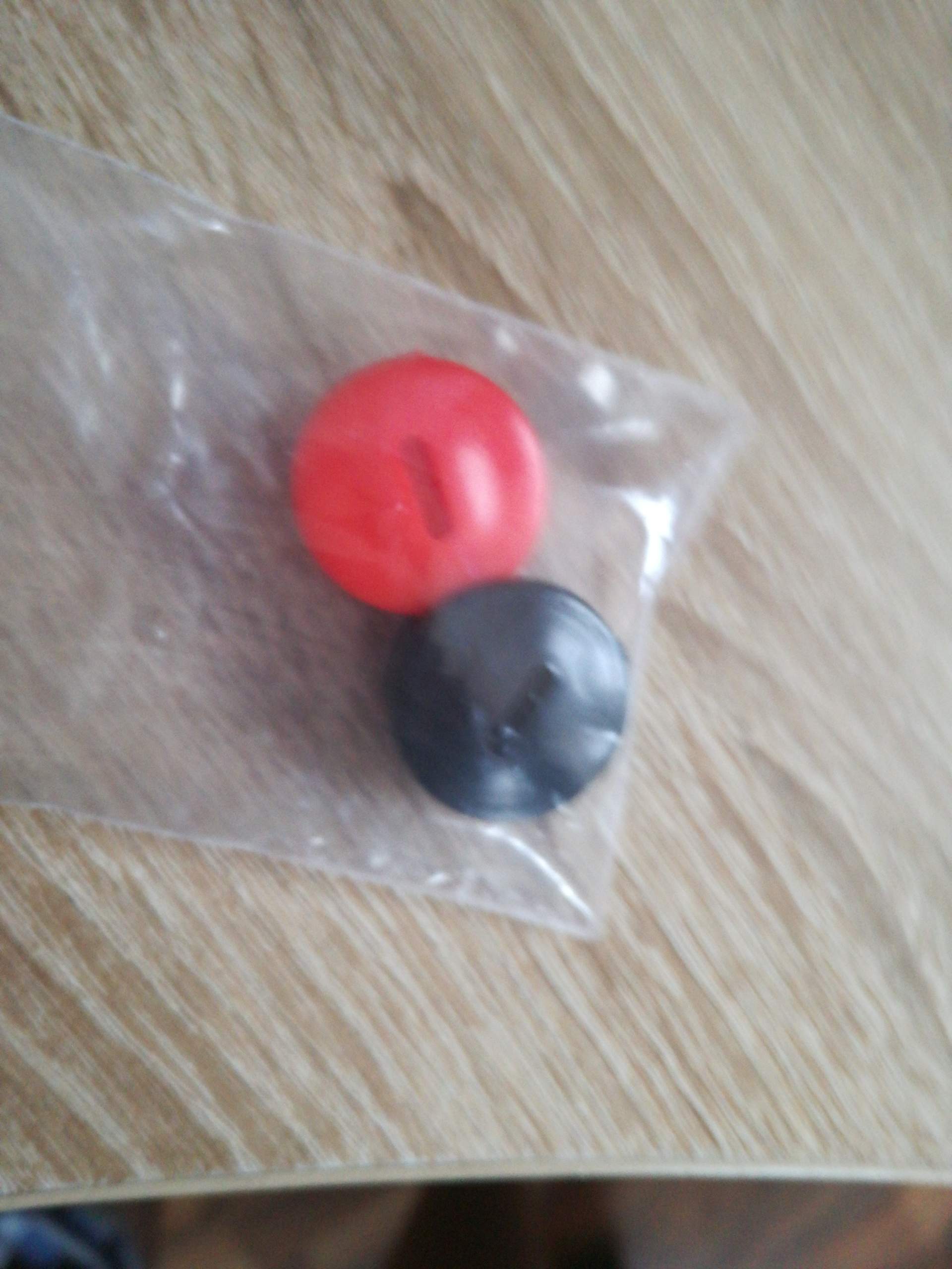 Kunststoffschraube Für Scheinwerfer APE 50 - Original Ersatzteil 290944 Rot