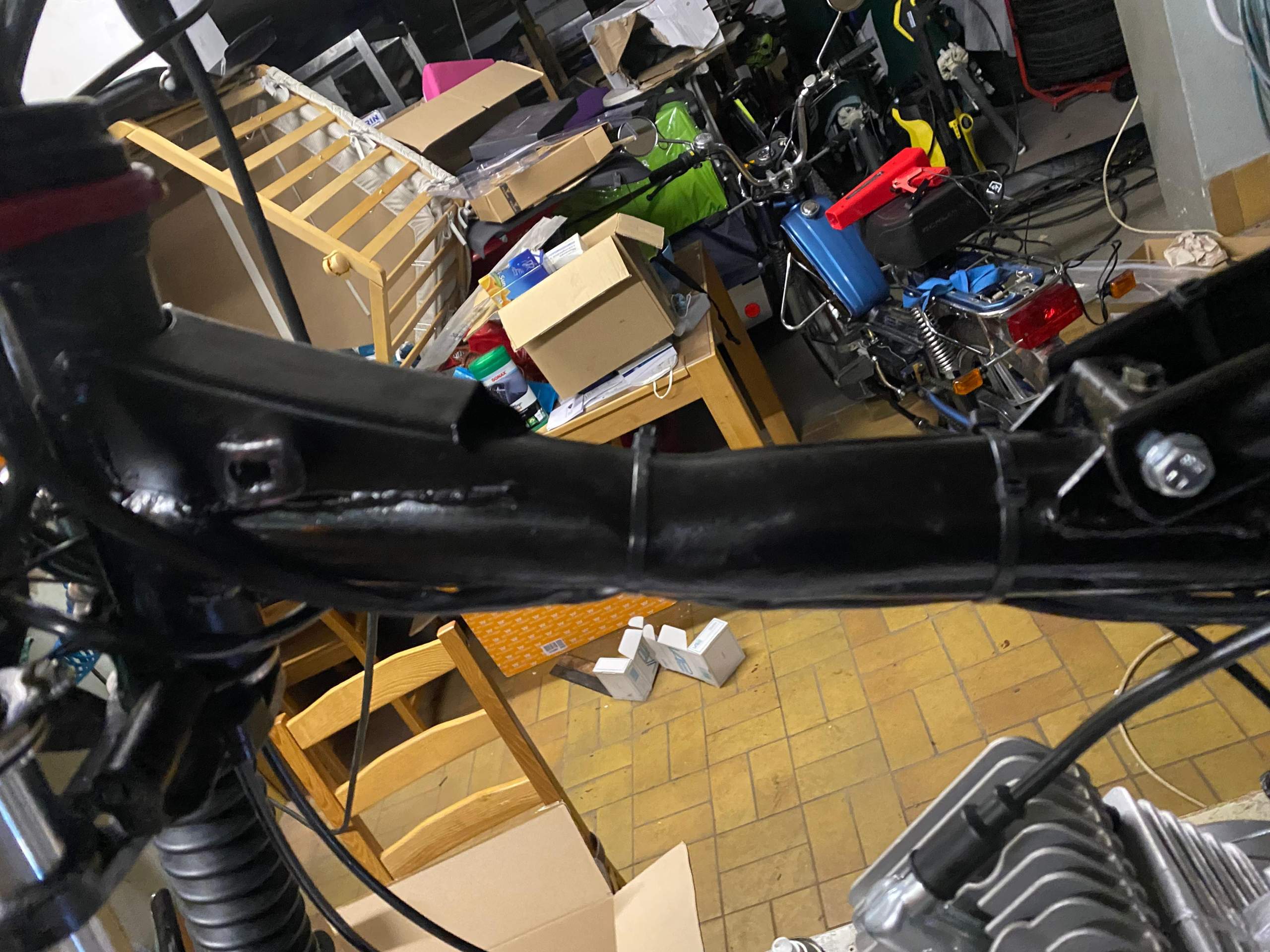 Simson Rahmen Mit Papiere