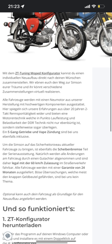 Simson über zt tuning mit mehr als 60 kmh?